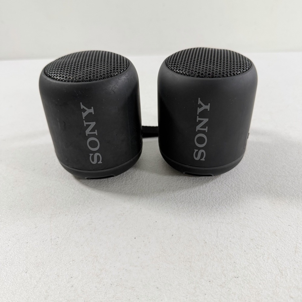 Sony SRS-XB12 Extra Bass Wireless Bluetooth Stereo Speakers Pair Lot Of 2